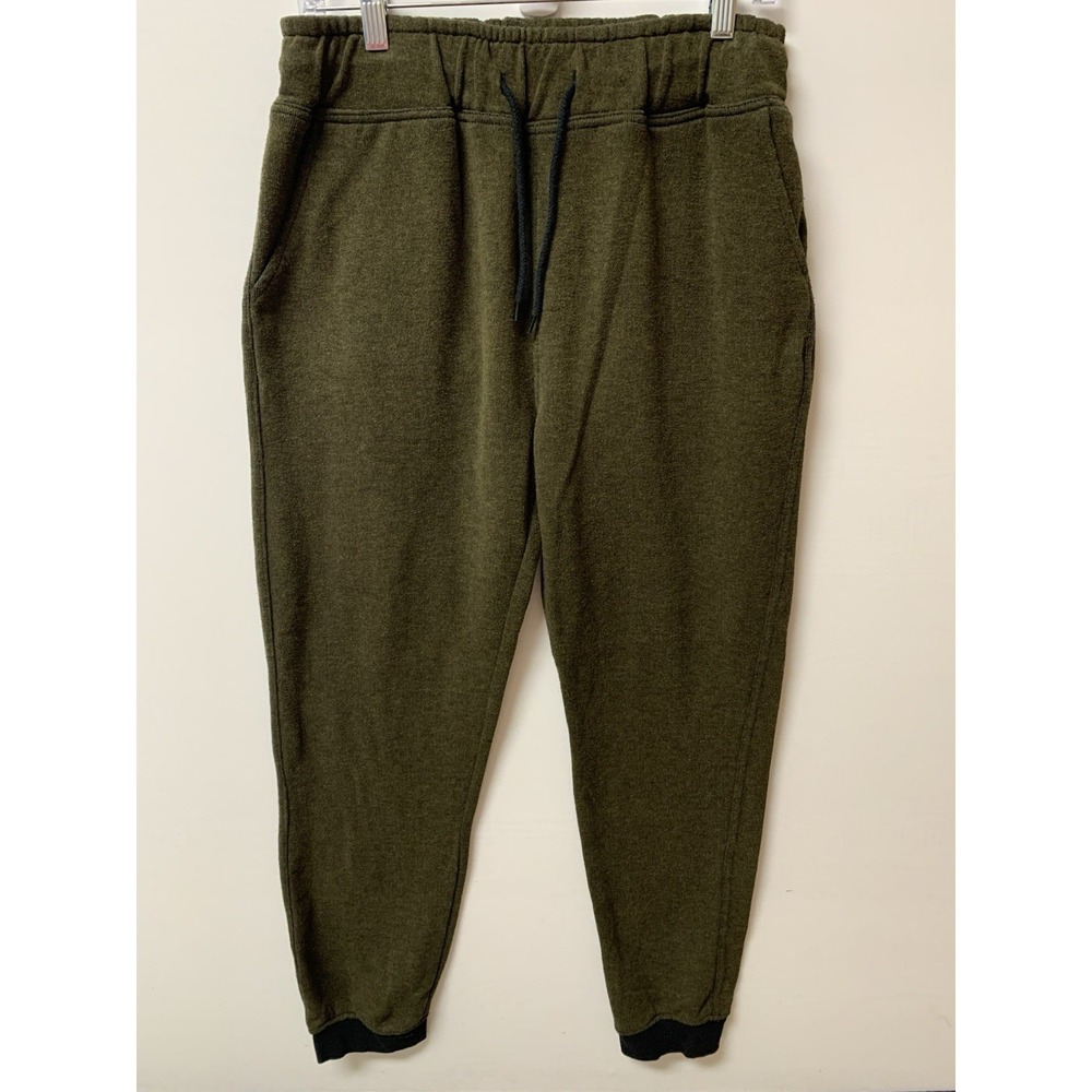 Beautiful Giant Olive Green Jogger Pants Lounge Bottoms‎ Size Medium Streetwear